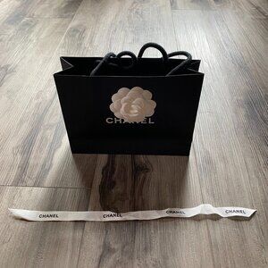 Small Chanel Shopping Bag and ribbon